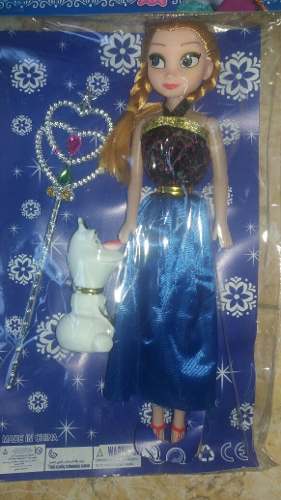 Muñeca Frozen (ana Y Elsa) Con Accesorio