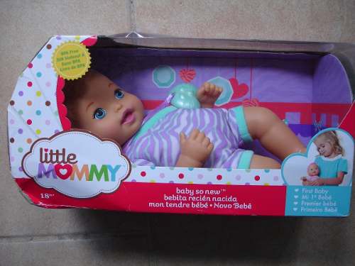 Muñeca Little Mommy Bebé Recién Nacida