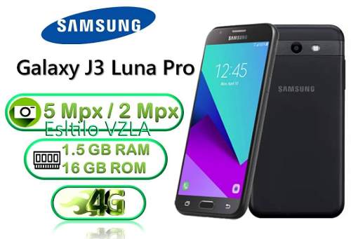 Samsung Galaxy J3 Luna Pro 1.5gb Ram 16gb Android 7 Cam 5mpx