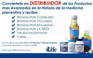 Se buscan distribuidores a nivel nacional 4life