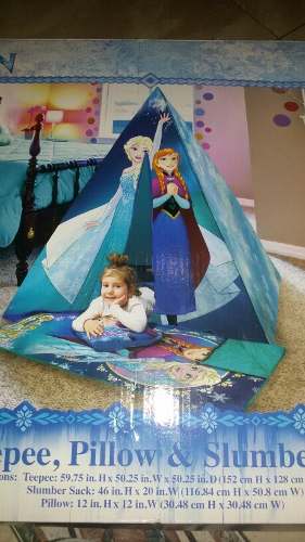 Teepee De Frozen. Almohadita Y Sliping Original Disney