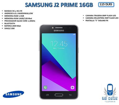 Telefono Celular Samsung Galaxy J2 Prime 16gb