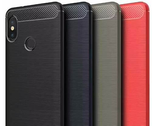 Forro Estuche Xiaomi Redmi Note 5 Global Tpu Carbon Fiber