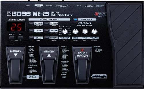 Impecable Pedalera Efectos Guitarra Boss Me-25 Interfaz Usb