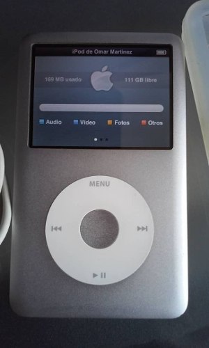 Ipod De 120gb Classic Plateado