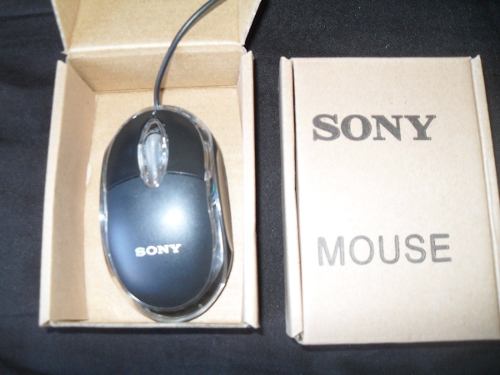 Oferta Mouse Usb Optico Sony, Con Luz Led, Mayor Y Detal