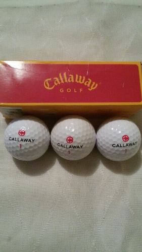 Pelotas De Golf Marca Callaway Cb1 Red. Caja De 3 Pelotas.