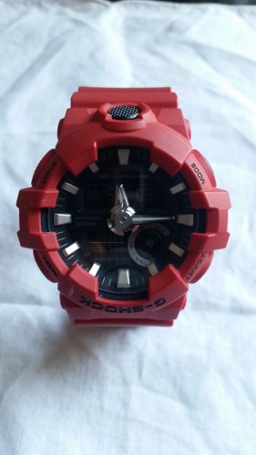 Reloj Casio G-schock Rojo Usado En Buen Estado.