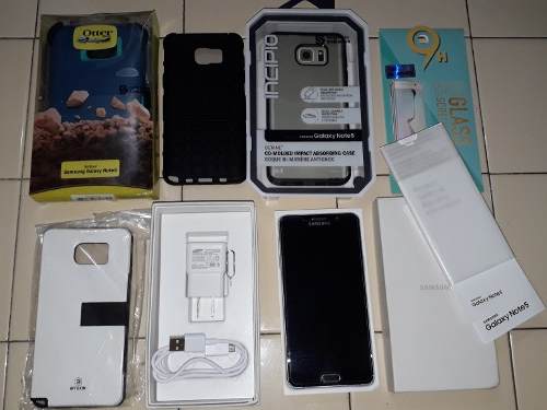 Samsung Galaxy Note 5 Con Caja Y Accesorios
