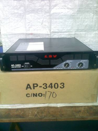 Amplificador Profesional Stereo Lsv Ap- Watts.