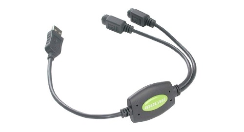 Cable Adaptador Usb-ps/2 Convertidor Teclado Mouse Pc