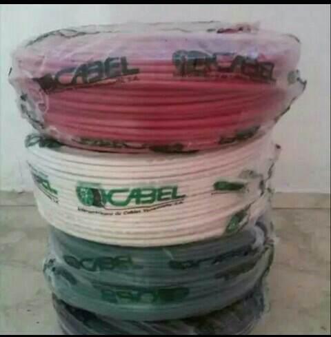 Cable Cabel 10 /12 /8/6/1/0 Al Mayor Marca Cabel 100% Cobre