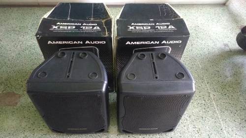 Cornetas American Audio 12 Amplificadas Profesionales