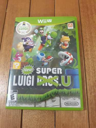 Juego New Super Luigi Wii U Como Nuevo Ver Descripción
