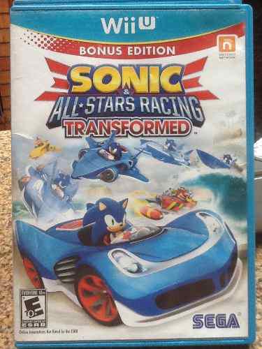 Juego Para Wii U Sonic All Star Racing