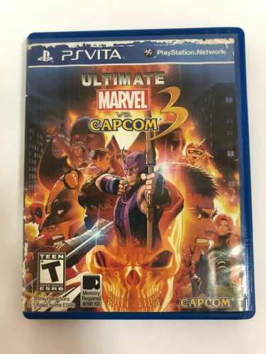 Juego Ultimate Marvel Va Capcom 3 Play Ps Vita Original