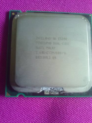 Procesador Intel Pentium Dual Core Ehz Usado.