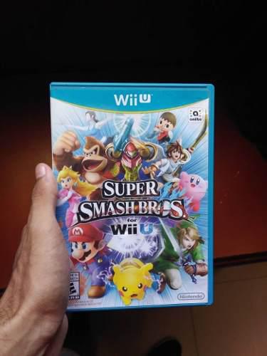 Super Smash Bros Wii U Juego Fisico Original