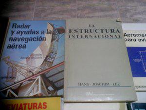 Vendo 50 obras de aeronautica civil y libros de todo genero