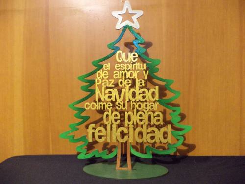 Arbolito Navidad Mdf 40 Cms