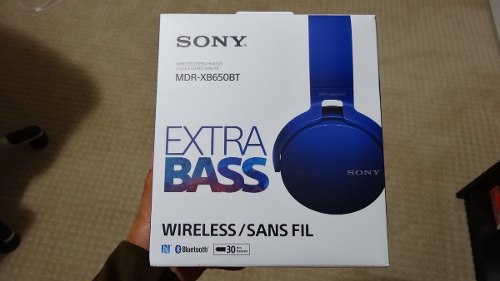 Audifonos Sony Extra Bass Xb650bt