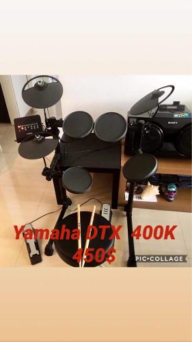 Bateria Electrica Profesional Yamaha Tdx 400