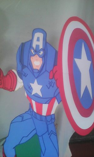 Capitán Amèrica Marvel The Avengers Los Vengadores Figuras
