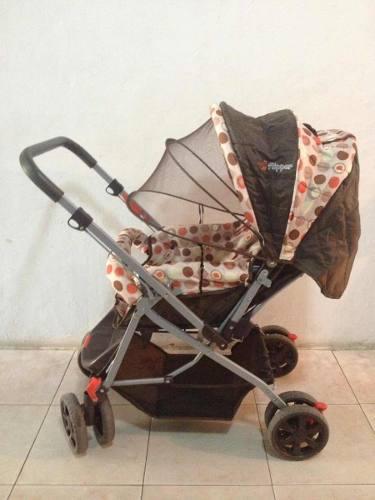 Coche Paragua Para Bebe 8 Ruedas (flipper)