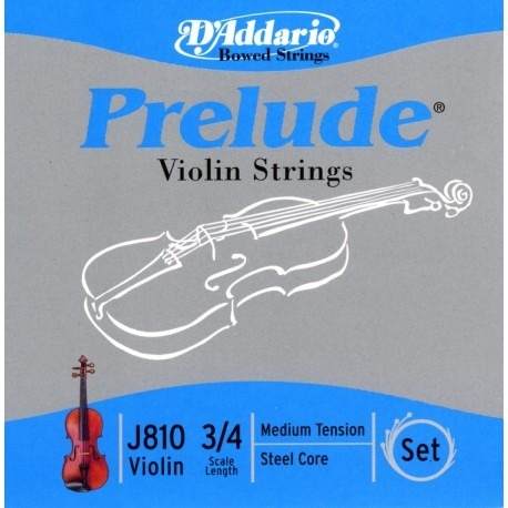 Cuerdas De Violin Daddario 3/4 J 810 Nuevas Y Selladas