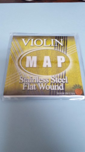 Cuerdas Violin Map Set Totalmente Nuevas