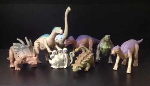 Dinosaurios Coleccion Mcdonald's Set De 8 Figuras