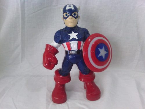 Figura/juguete Coleccionable De Capitan America 27 Cm!!