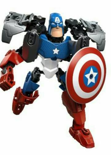 Figuras Armables Avengers, Capitán América, Hulk, Ironman