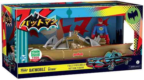 Gold Batmobile With Batman Action Figure Funkp
