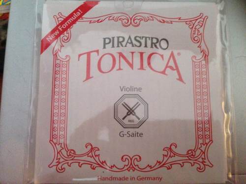 Juego De Cuerdas Pirastro Tónica Para Violín