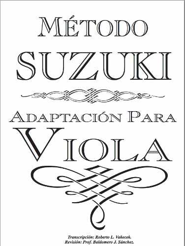 Método Suzuki Viola