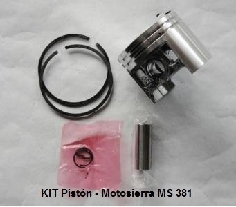 Piston Motosierra 52mm Ms Stihl Kit Generico