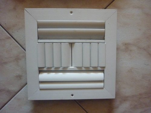 Rejilla Aluminio Deflectora Para Ducto Ventilación