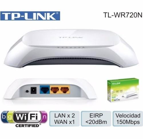 Router Tp Link Ti-wr720n Inalambrico Wifi 150mbps Red
