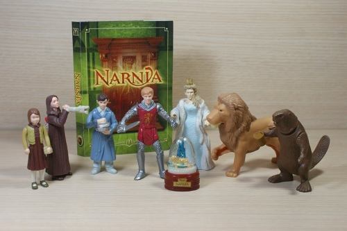 Set De 8 Figuras Película Las Crónicas De Narnia