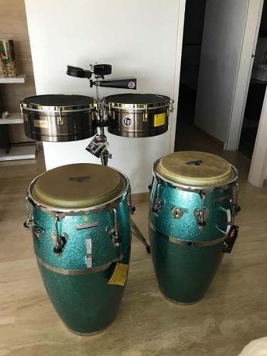 Timbales Lp Karl Perazzo Y Congas Lp Raúl Rekoow