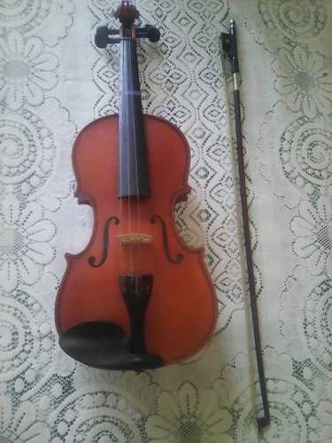 Violin Parrot De 1/2 Con Hombrera, Atril Plegable Y Perrubia