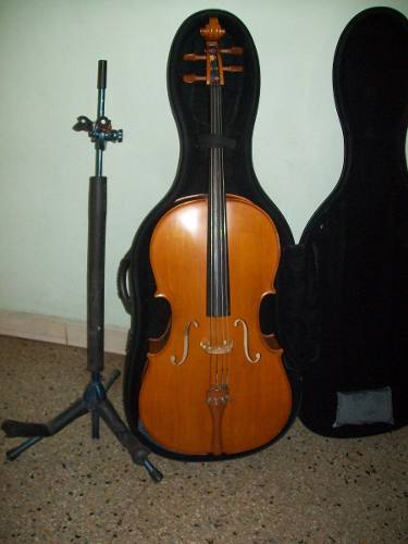 Violonchelo 4/4 Marca Beethoven Estuche Y Paral Negociable