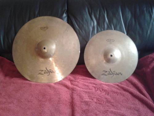 Zildjian 14 Y 18 Zbt + Bolso Original Rematando
