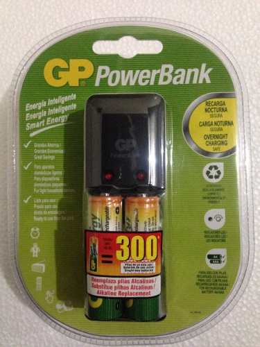 Cargador Gp Power Bank 2aa Y Aaa