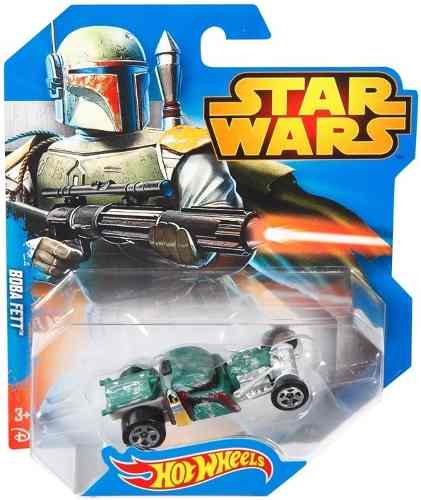 Carro Juguete Hot Wheels Star Wars Boba Feet Original Mattel
