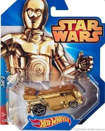 Carro Juguete Hot Wheels Star Wars C-3po Original Mattel