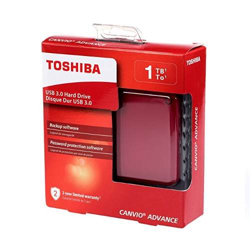 Disco Duro Externo 1 Tb Usb 3.0 Toshiba Canvio Advance