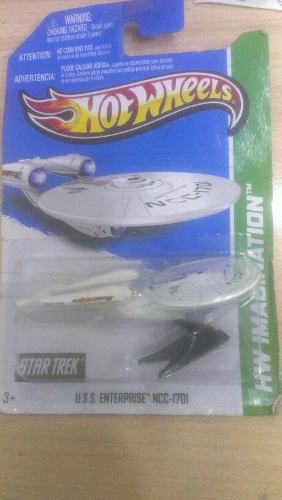 Hotwheels  Uss Enterprise / Star Trek Colección Nuevo