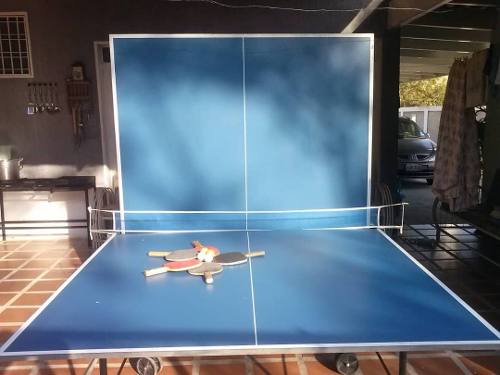 Mesa De Ping Pong Alemana Con 5 Raquetas Excelente Precio